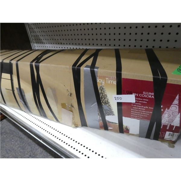 illuminated Christmas tree