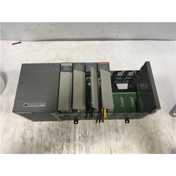 Allen Bradley Rack w/Power Supply & Modules as Pictured
