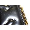 Image 7 : Chanel Black Leather CC Stitch Logo Phone Holder Chain Crossbody Bag