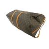 Image 3 : Louis Vuitton Brown Monogram Canvas Leather Keepall 55cm Bandouliere Duffle Bag