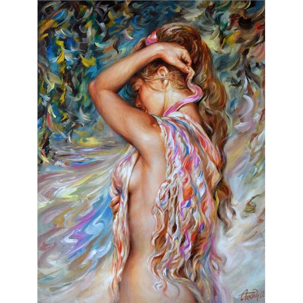 ARKADY **SUBTLE BEAUTY** SIGNED ORIGINAL ACRYLIC
