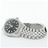 Image 5 : Rolex Mens Stainless Black Diamond 36MM Datejust Wristwatch Oyster Perpetual