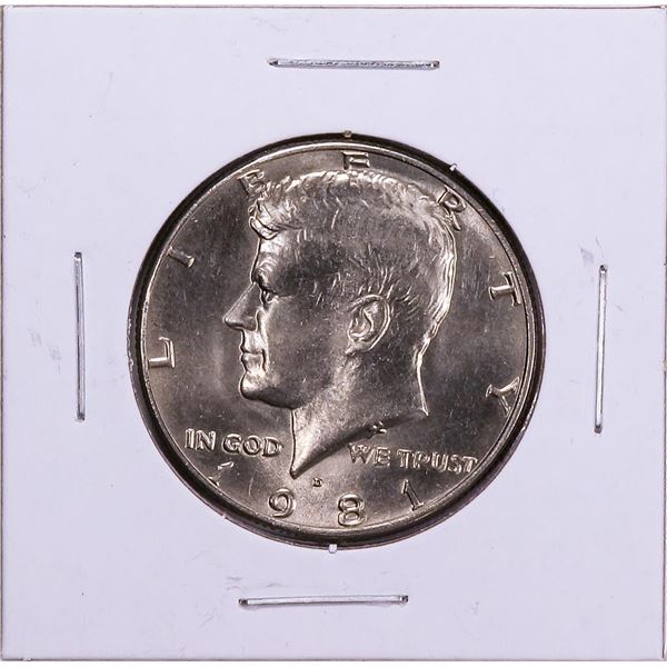 1981 Kennedy Half Dollar Coin