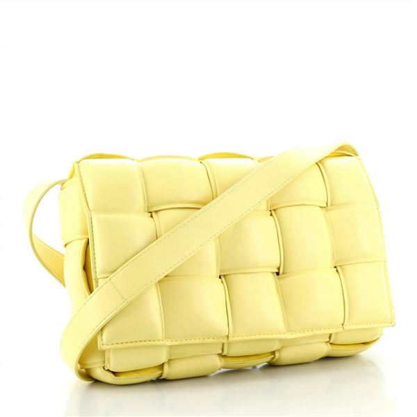 Bottega Veneta Cassette Crossbody Bag Padded Maxi Intrecciato Leather