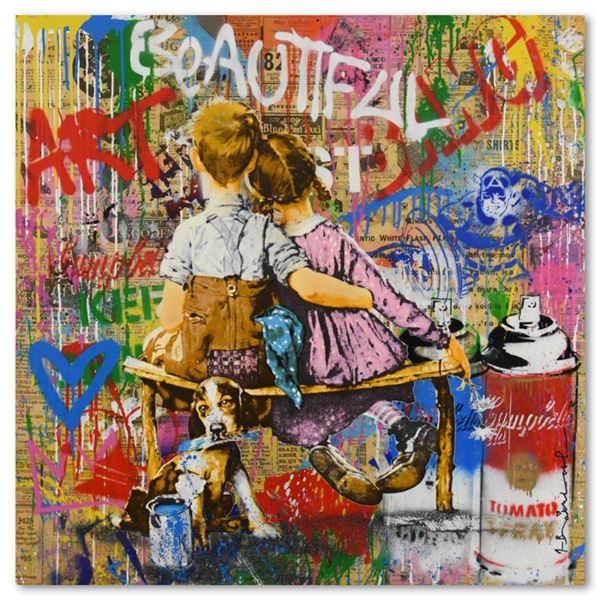 Work Well Together by Mr Brainwash Original