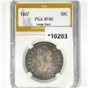 1807 Capped Bust Half Dollar PGA-XF40 Lg Stars