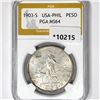 1903-S Peso USA Philippines PGA-MS64