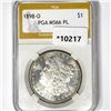 1898-O Morgan Silver Dollar PGA-MS66 PL