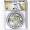 1892 Morgan Silver Dollar ANACS-AU55