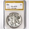 1986 Silver Eagle PGA-MS70