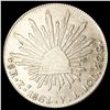 1861 Mexico Silver 8 Reales UNCIRCULATED