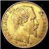 1856-A France Gold 20 Francs UNCIRCULATED