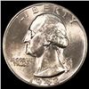 1942-D Washington Silver Quarter UNCIRCULATED