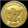 Image 2 : 1850 $2.50 Gold Quarter Eagle UNCIRCULATED