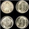 Image 2 : (4) 1946 Booker T. Half Dollars UNCIRCULATED