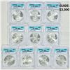 Image 1 : 10 2015(P) American Silver Eagle ICG-MS69 RARE P