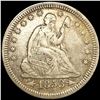 Image 1 : 1853 Arws n Rays Seated Liberty Quarter NEAR UNC