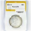 Image 1 : 1814/3 Capped Bust Half Dollar PGA-AU50