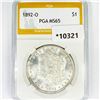 Image 1 : 1892-O Morgan Silver Dollar PGA-MS65