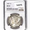 Image 1 : 1899 Morgan Silver Dollar NGC-MS62