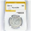 1897-O Barber Half Dollar PGA-AU58+