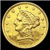 1905 $2.50 Gold Quarter Eagle LIGHTLY CIRCULATED