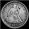 Image 1 : 1875 Twenty Cent Piece LIGHTLY CIRCULATED