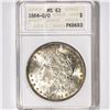 1884-O/O Morgan Silver Dollar ANACS-MS63