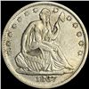 Image 1 : 1867 Seated Liberty Half Dollar CLOSE UNC