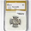 1913-S Buffalo Nickel PGA-AU58 Ty 2