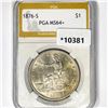 1876-S Silver Trade Dollar PGA-MS64+
