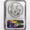 Image 2 : 2011 American Silver Eagle NGC-MS70 25th Anniv.