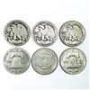 Image 2 : (6) Misc Half Dollars UNCIRCULATED