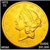1873-CC $20 Gold Double Eagle UNCIRCULATED