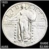 1923-S Standing Liberty Quarter CHOICE AU