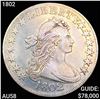1802 Draped Bust Half Dollar CHOICE AU