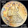 1852-O Seated Liberty Half Dollar CHOICE BU