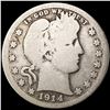 Image 1 : 1914-S Barber Quarter NICELY CIRCULATED