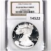 Image 1 : 1996 P American Silver Eagle NGC-PF69 UC