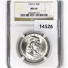 Image 1 : 1959-D Franklin Half Dollar NGC-MS64