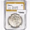 1888-O Morgan Dollar PGA-AU55 VAM-4 Hot Lips