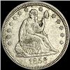 1858 Seated Liberty Quarter NEARLY UNCIRCULATED