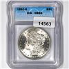 1890-S Morgan Silver Dollar ICG-MS63