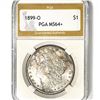 1899-O Morgan Silver Dollar PGA-MS64+