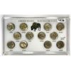 1934-1938 Buffalo Nickel Coin Set (12) -