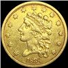 Image 1 : 1834 $2.50 Gold Quarter Eagle NICELY CIRCULATED