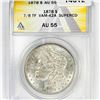 1878 7/8TF Morgan Dollar ANACS-AU55 VAM-42A