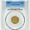 1859 Indian Head Cent PCGS-AU53