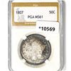 1807 Draped Bust Half Dollar PGA-MS61