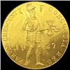 Image 1 : 1927 Netherlands Gold 1 Ducat CHOICE BU